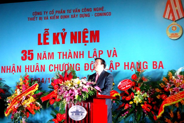 Xây dựng CONINCO có thương hiệu quốc tế 